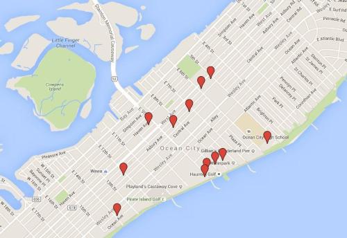 Ocean City Nj Zoning Map Welcome To Ocean City, New Jersey, America's Greatest Family Resort -  Parking